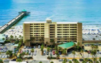 Tides Folly Beach oceanfront hotel next to the pier