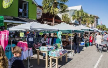 Shopping on Center Street in Folly Beach